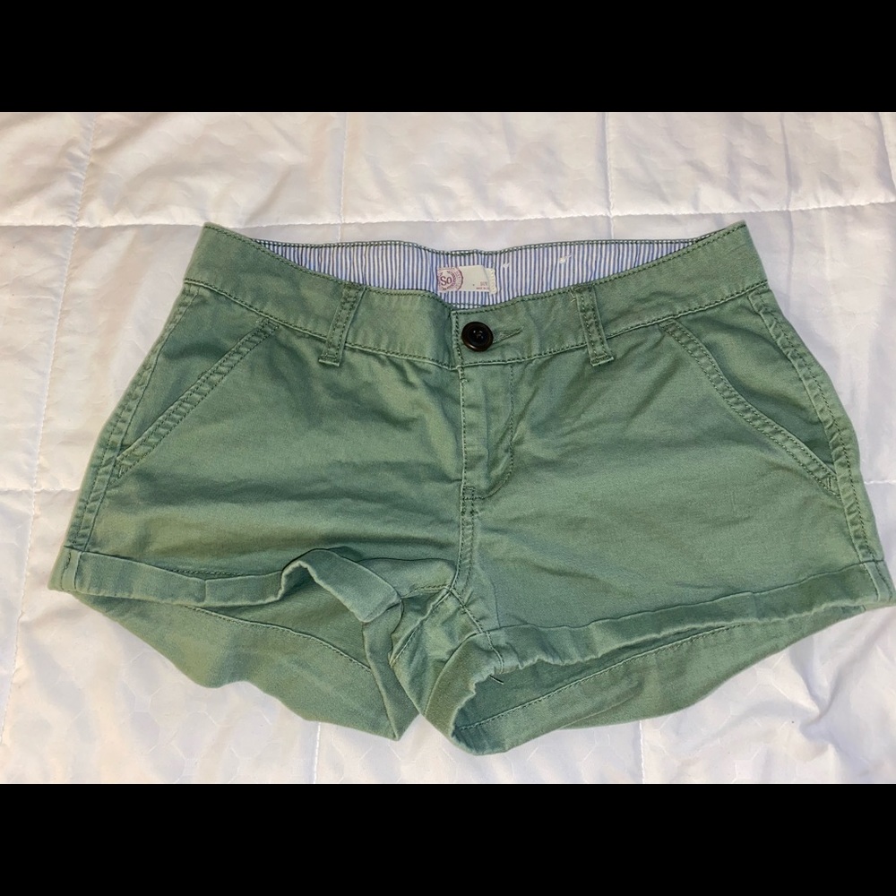 Size 3 Green shorts